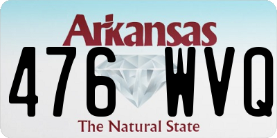 AR license plate 476WVQ