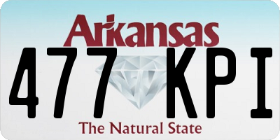 AR license plate 477KPI