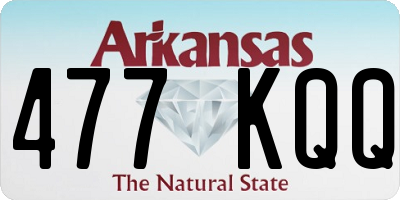AR license plate 477KQQ