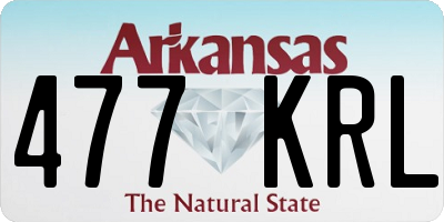 AR license plate 477KRL