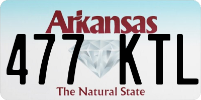 AR license plate 477KTL