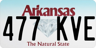 AR license plate 477KVE