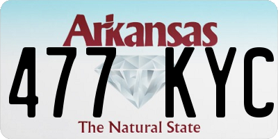 AR license plate 477KYC