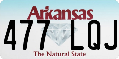 AR license plate 477LQJ