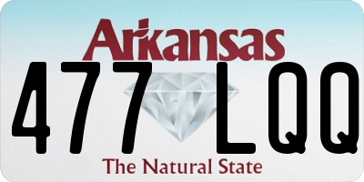 AR license plate 477LQQ