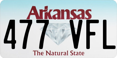 AR license plate 477VFL