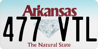 AR license plate 477VTL