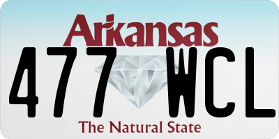 AR license plate 477WCL