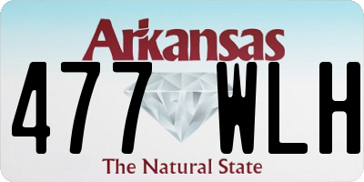 AR license plate 477WLH