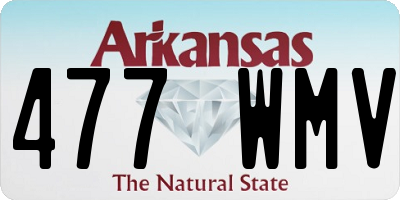 AR license plate 477WMV