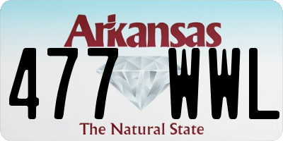 AR license plate 477WWL