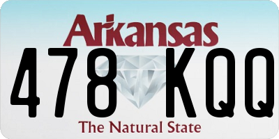 AR license plate 478KQQ