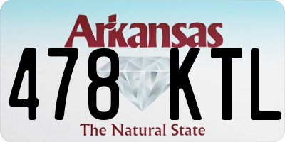 AR license plate 478KTL