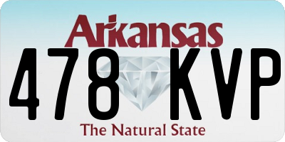 AR license plate 478KVP