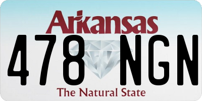 AR license plate 478NGN