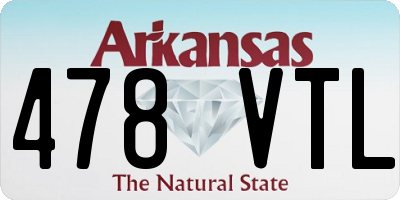 AR license plate 478VTL