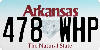AR license plate 478WHP