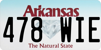 AR license plate 478WIE