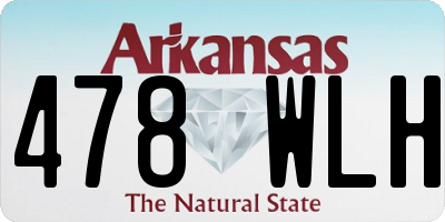 AR license plate 478WLH