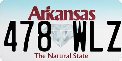AR license plate 478WLZ