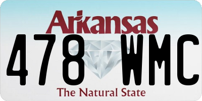 AR license plate 478WMC