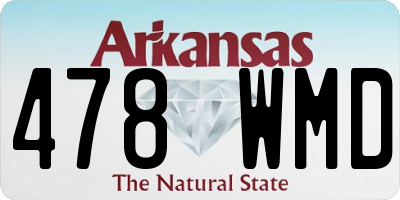 AR license plate 478WMD