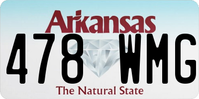 AR license plate 478WMG