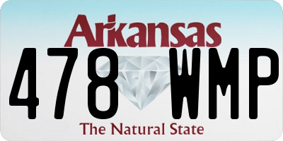 AR license plate 478WMP