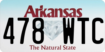 AR license plate 478WTC