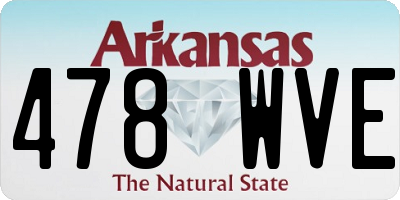 AR license plate 478WVE