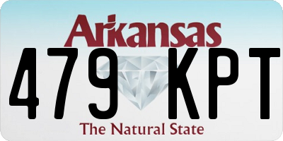 AR license plate 479KPT