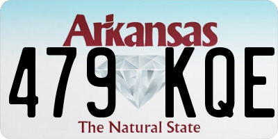 AR license plate 479KQE