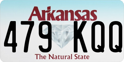 AR license plate 479KQQ