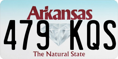 AR license plate 479KQS