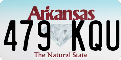 AR license plate 479KQU