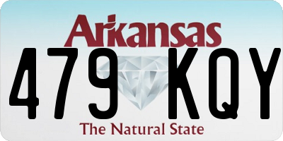 AR license plate 479KQY