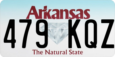 AR license plate 479KQZ
