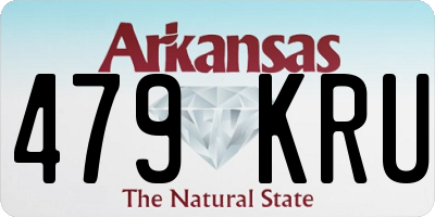 AR license plate 479KRU