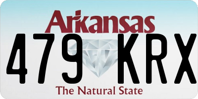 AR license plate 479KRX