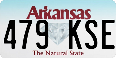 AR license plate 479KSE