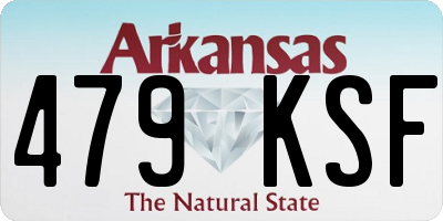 AR license plate 479KSF