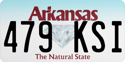 AR license plate 479KSI