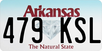 AR license plate 479KSL