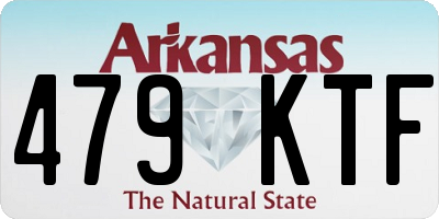 AR license plate 479KTF