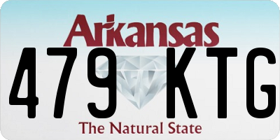 AR license plate 479KTG