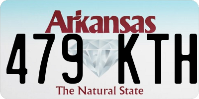 AR license plate 479KTH