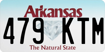 AR license plate 479KTM