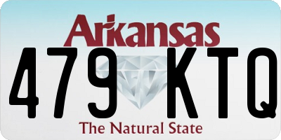 AR license plate 479KTQ