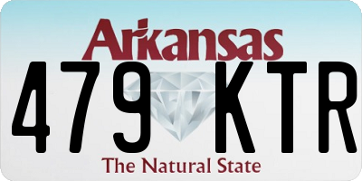 AR license plate 479KTR