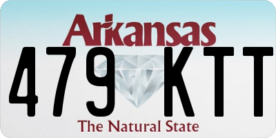 AR license plate 479KTT